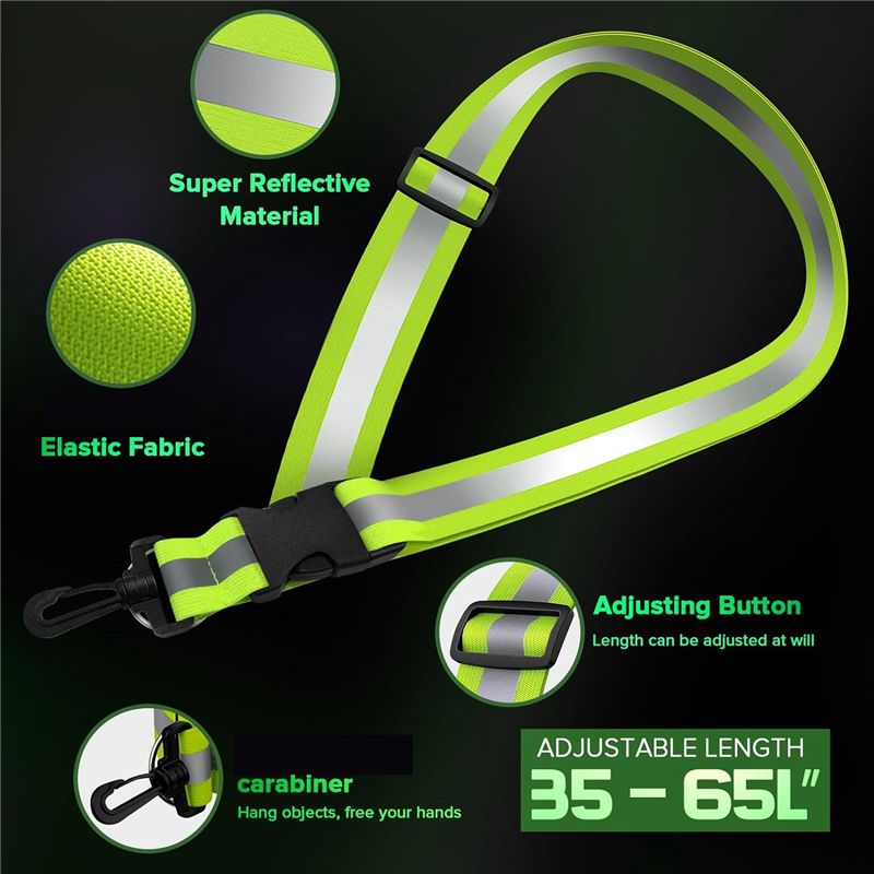 A04G- Faixa refletiva para cam - Running Gear At Night avaliação e preço