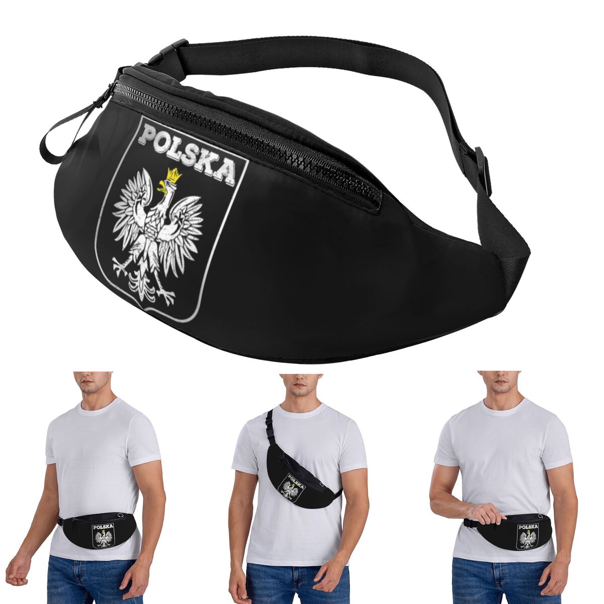 Bolsa de cintura crossbody pol - Running Gear Logos avaliação e preço
