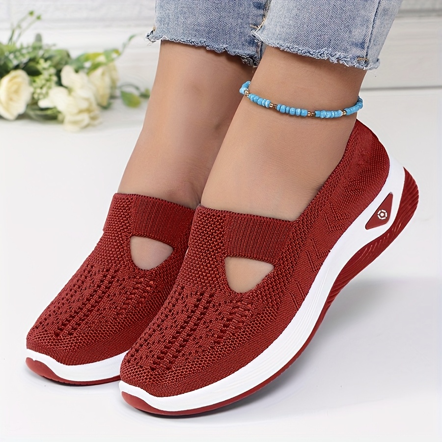 Mulheres primavera verão malha - Insole Arch Support avaliação e preço