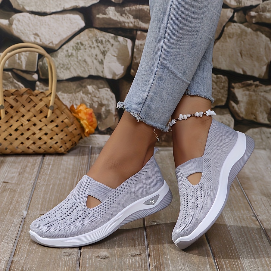 Mulheres primavera verão malha - Insole Arch Support avaliação e preço