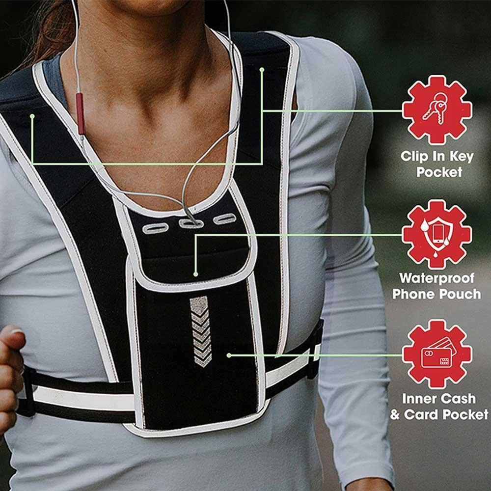 Colete correndo com suporte de - Running Gear Essential avaliação e preço