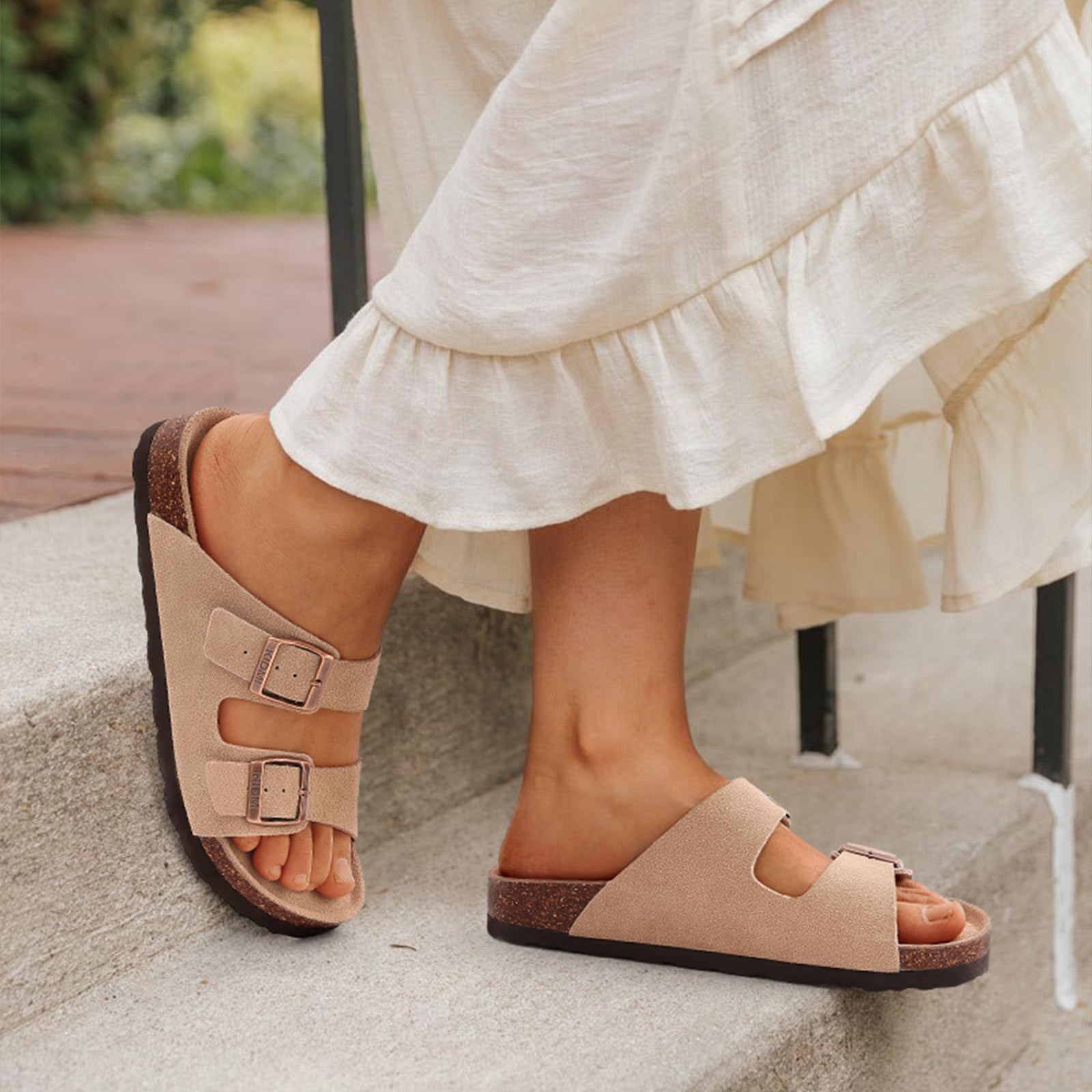 Litfun sandálias clássicas de  - Insole Arch Support avaliação e preço